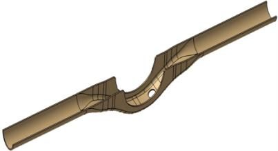 Banjo half, 4mm thickness